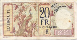 French Somaliland, 20 Franc, P7b