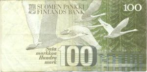 Finland, 100 Markka, P115a