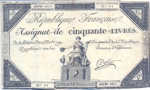 France, 50 Livre, A72 Sign.1