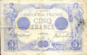 France, 5 Franc, P70, 02-21