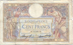 France, 100 Franc, P78c
