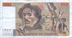 France, 100 Franc, P154g