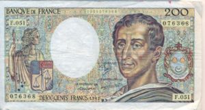 France, 200 Franc, P155b