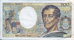 France, 200 Franc, P155c