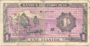 French Indochina, 1 Piastre, P60 M