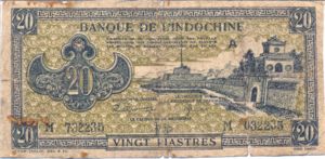French Indochina, 20 Piastre, P71