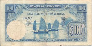 French Indochina, 100 Piastre, P79a