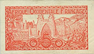 French West Africa, 0.50 Franc, P33