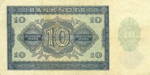 Germany - Democratic Republic, 10 Deutsche Mark, P12a