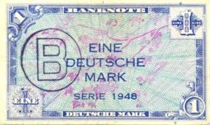 Germany - Federal Republic, 1 Deutsche Mark, P2b