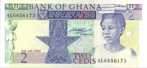 Ghana, 2 Cedi, P18b