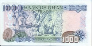 Ghana, 1,000 Cedi, P32i