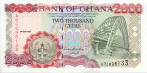 Ghana, 2,000 Cedi, P33c