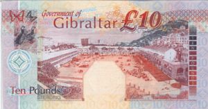 Gibraltar, 10 Pound, P30