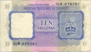 Great Britain, 10 Shilling, M5