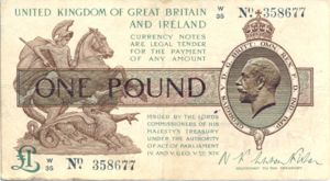 Great Britain, 1 Pound, P361a