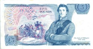 Great Britain, 5 Pound, P378a