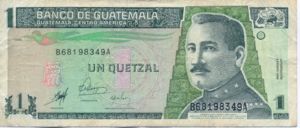 Guatemala, 1 Quetzal, P99