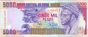 Guinea-Bissau, 5,000 Peso, P14a