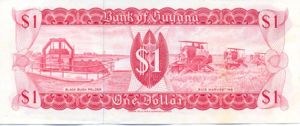 Guyana, 1 Dollar, P21b