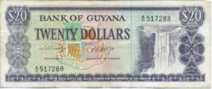 Guyana, 20 Dollar, P24a