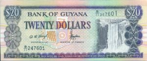 Guyana, 20 Dollar, P30b