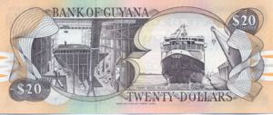 Guyana, 20 Dollar, P30d