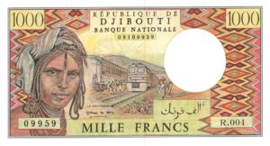 Djibouti, 1,000 Franc, P37d