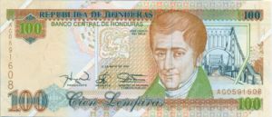 Honduras, 100 Lempira, P77a