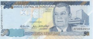 Honduras, 50 Lempira, P94a