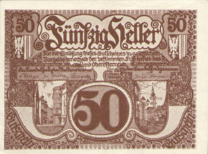 Austria, 50 Heller, FS 692Ia