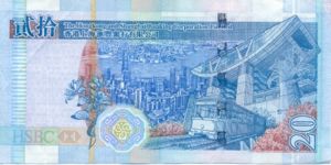 Hong Kong, 20 Dollar, P207b