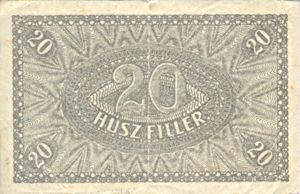 Hungary, 20 Filler, P43