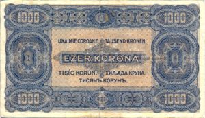 Hungary, 1,000 Korona, P75a