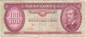 Hungary, 100 Forint, P171f