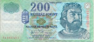 Hungary, 200 Forint, P187g