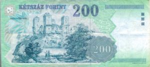 Hungary, 200 Forint, P187g