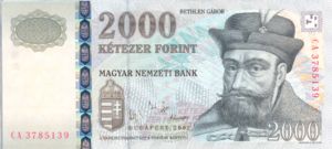 Hungary, 2,000 Forint, P190a