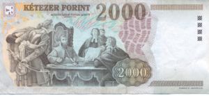 Hungary, 2,000 Forint, P190b