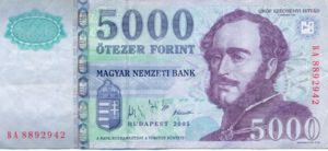 Hungary, 5,000 Forint, P191a