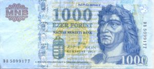 Hungary, 1,000 Forint, P197c