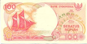 Indonesia, 100 Rupiah, P127d