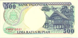 Indonesia, 500 Rupiah, P128e