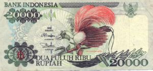 Indonesia, 20,000 Rupiah, P132d