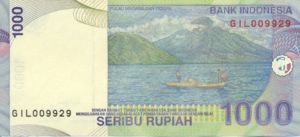 Indonesia, 1,000 Rupiah, P141b