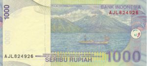 Indonesia, 1,000 Rupiah, P141h