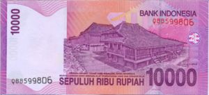 Indonesia, 10,000 Rupiah, P143d