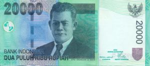 Indonesia, 20,000 Rupiah, P144b