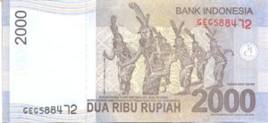 Indonesia, 2,000 Rupiah, P148b