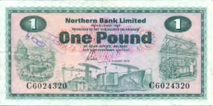 Ireland, Northern, 1 Pound, P187c